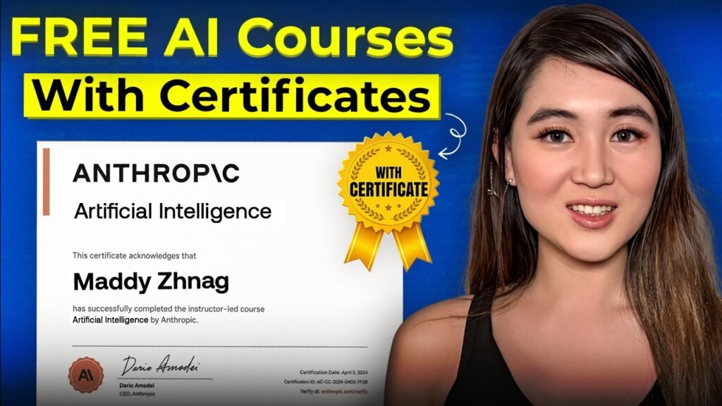 How to Learn AI and Get Certified by ANTHROPIC
