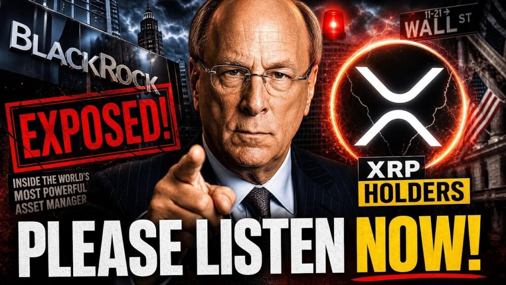 XRP Holders BlackRock CEO Just EXPOSED It | Please Listen Now!