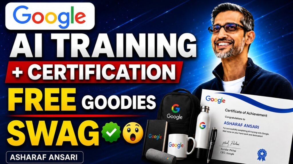 Google FREE AI Course 🔥 | FREE Certificates & Cash Rewards, Gifts 🎁 | Limited Time