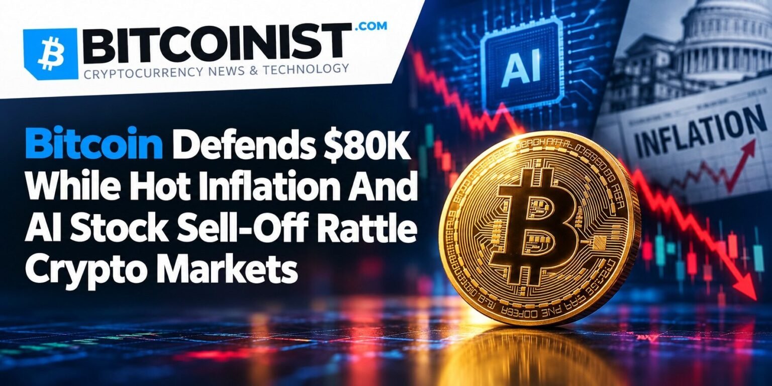 BTC Defends $80K While Inflation And AI Stock Sell-Off Rattle Crypto Markets BTC Defends $80K While Inflation And AI Stock Sell-Off Rattle Crypto Markets