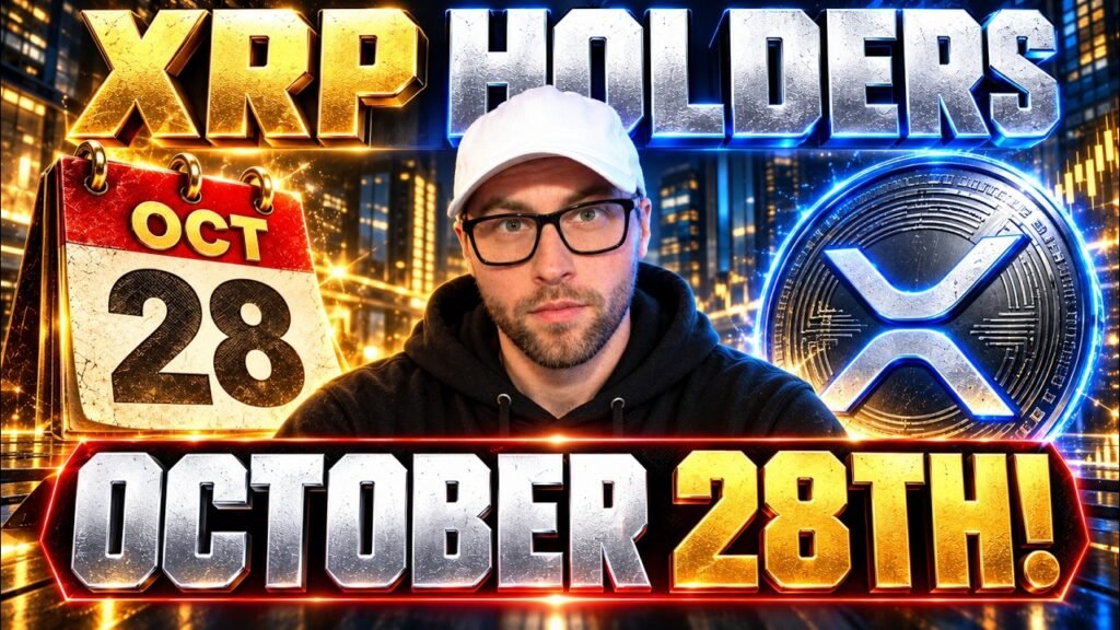 XRP HOLDERS GET READY... OCTOBER 28TH COULD BE A GAME CHANGER!